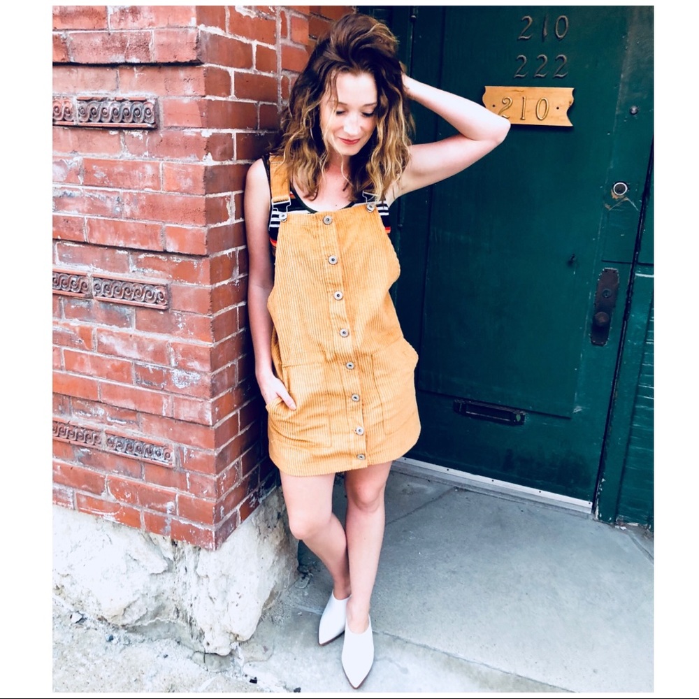 Drive Me Crazy Overall Dress